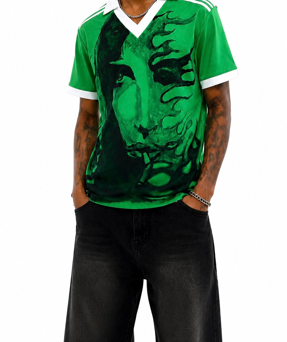 Hand Painted Soccer Jersey